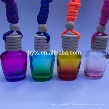 wholesale 10ml colorful hanging empty car air freshener bottle